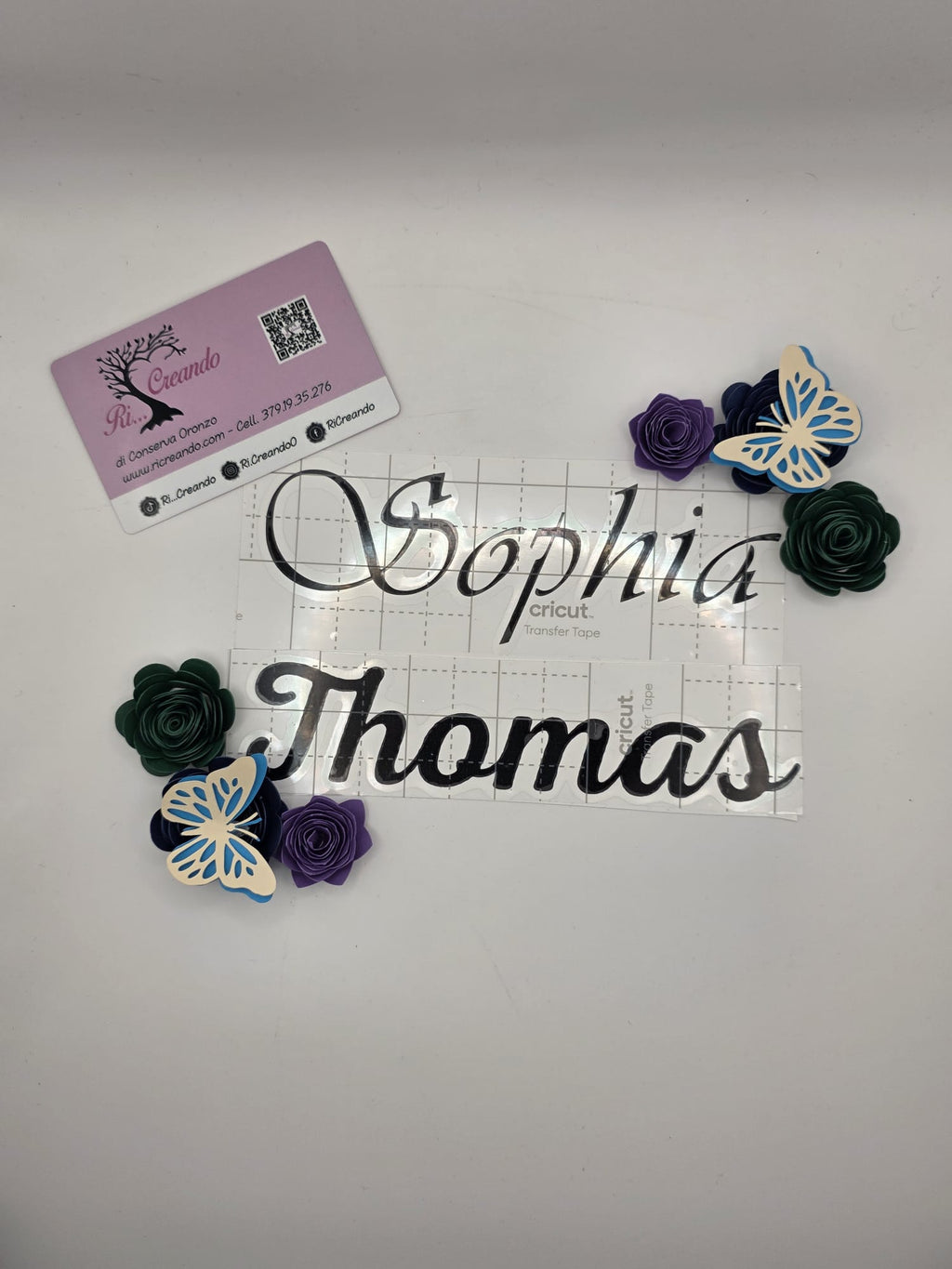 50pz Scritte Personalizzate in Vinile e Termovinile – Realizzate su Misura