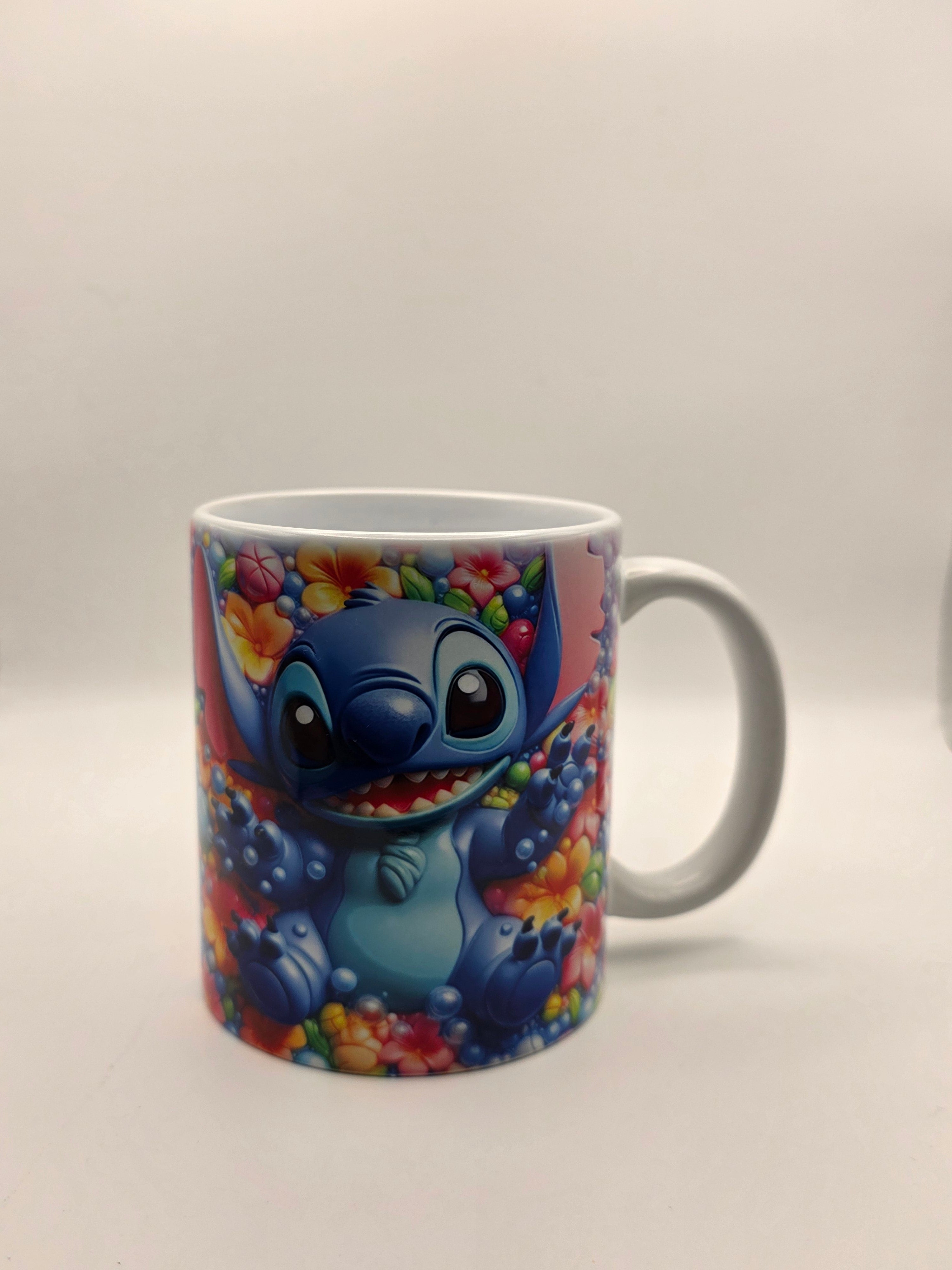 Tazza Stitch in Ceramica – Design Kawaii Disney, Idea Regalo per Fan