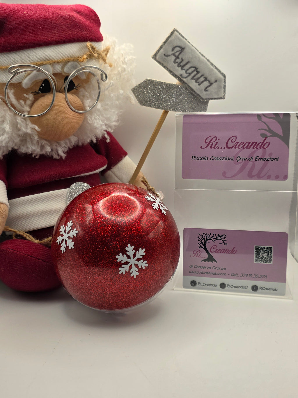 Palla di natale con nome