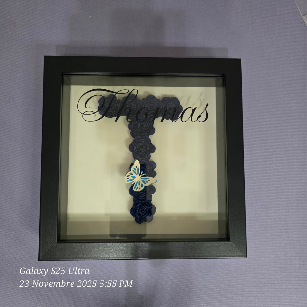 Cornice di rose con nome