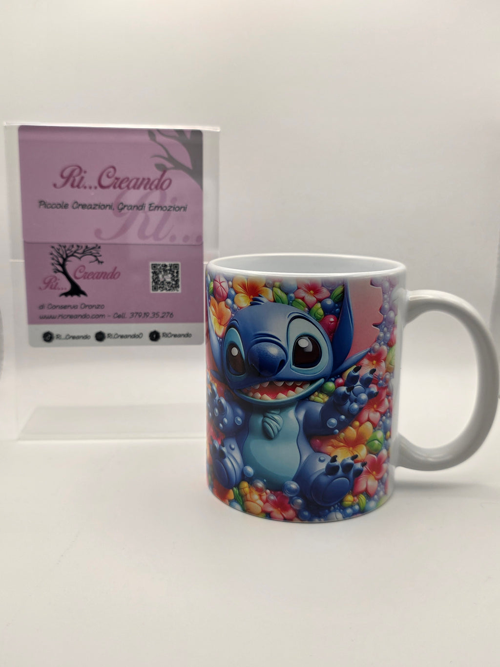 Tazza Stitch in Ceramica – Design Kawaii Disney, Idea Regalo per Fan